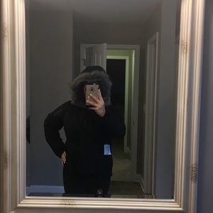 Salomon Ski Jacket with Faux Fur Collar
